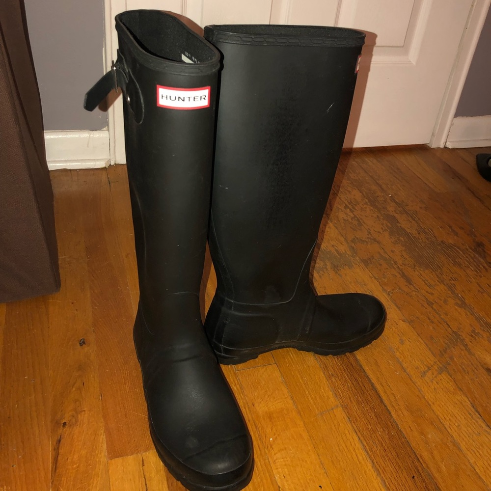 Hunter rain boots